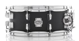 Caixa Michael Power Gate Stage Jet Black 14x5,5 com aros PowerHoop, acabamento preto fosco PGS1455