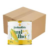 Caixa Milho Verde Stella D'oro Lata 170g Com 24 Un.