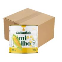 Caixa Milho Verde Stella D'Oro Lata 170G Com 24 Un.
