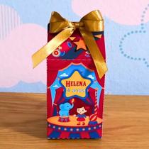 Caixa Milk Circo Personalizada Lembrancinha Festa Infantil Aniversário