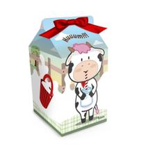 Caixa Milk Festa Fazendinha - 8 Unidades - Festcolor - Rizzo