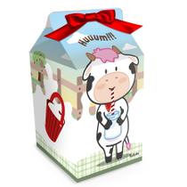 Caixa Milk Festa Fazendinha - 8 Unidades - Festcolor - Rizzo