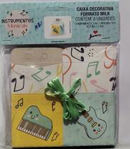 Caixa Milk Instrumentos Musicais C/8 - Junco