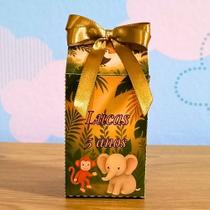 Caixa Milk Safari Selva Personalizada Lembrancinha Festa Infantil Aniversário