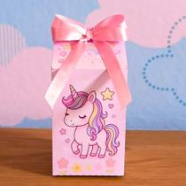 Caixa Milk Unicórnio Personalizada Lembrancinha Festa Infantil Aniversário