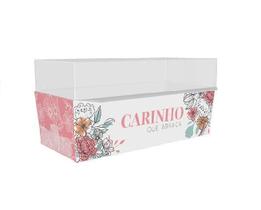 Caixa Mini Bolo Forneavel Carinho Ideia