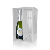 Caixa Mini Champanhe e Taça (20,5cm x 13cm x 6cm) Branca 5 unidades Assk Caixa Mini Champanhe e Taça (20,5cm x 13cm x 6cm) Branca 5 unidades Assk