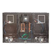 Caixa Montada Para 02 Medidores Muro Lateral STRAHL 3091/MB2-ELEK