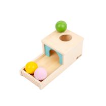 Caixa Montessori Object Permanence Adena de 6 a 12 meses com 3 bolas