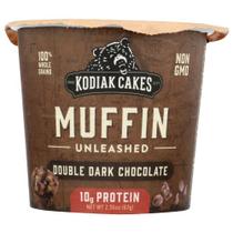 Caixa Muffin Min Dbl Drk Choc de 12 x 2,36 onças por Kodiak (pacote com 4)