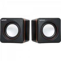 Caixa Multimídia 2.0 5W RMS CS-39 Preta EXBOM