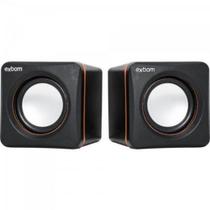 Caixa Multimidia 2.0 5W RMS CS39 BRANCA E PRETA EXBOM PARA PC E NOTEBOOK Caixa Multimidia 2.0 5W RMS CS39 BRANCA E PRETA EXBOM PARA PC E NOTEBOOK
