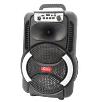 Caixa Multimídia Som Portátil 8" 20W 3000mAh ZQS8166 Preto