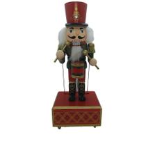 Caixa Musical Com Quebra Nozes - 29,5Cm - Modelo C - 1 unidade - Rizzo