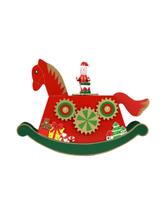 Caixa Musical em Madeira Cavalinho Carrossel a Corda 17cm Caixa Musical em Madeira Cavalinho Carrossel a Corda 17cm