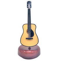 Caixa Musical Giratória Com Violão Na Base Altura 22Cm Caixa Musical Giratória Com Violão Na Base Altura 22Cm