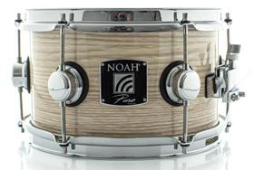 Caixa Noah Pure Series Birch Shell Light Wood 10x6 com Aros Power-Hoop 2.3mm com Pele Williams - Noah Drums