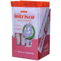 Caixa Nutrisco Petisco Cremoso Gatos Atum e Camarão C/12
