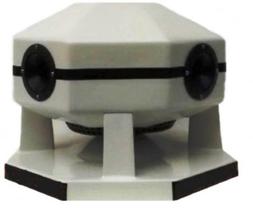 Caixa Octo Propaganda Volante Fibrasom + Cinta + Rack