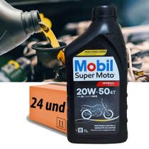 Caixa Óleo Mineral 20w50 4t Motos Honda Mobil 24 Litros