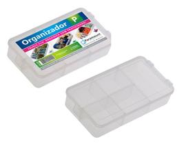 Caixa Organizador Box P C/ 5 Divisorias 16 X 9 X 3,5 Cm 142 Paramount Caixa Organizador Box P C/ 5 Divisorias 16 X 9 X 3,5 Cm 142 Paramount