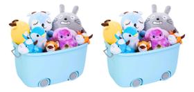 Caixa Organizador De Brinquedo Infantil 30 L Multiuso Verde - Tibaby Caixa Organizador De Brinquedo Infantil 30 L Multiuso Verde - Tibaby