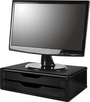 Caixa organizador p/monitor 2 gavetas mdf black souza