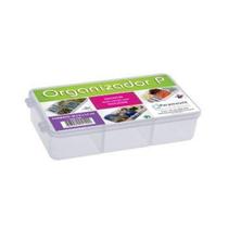 Caixa organizador plastico com 5 divisorias 16 x 9 x 3,5 cm - Paramount Caixa organizador plastico com 5 divisorias 16 x 9 x 3,5 cm - Paramount