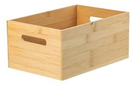 Caixa Organizadora 11l Bambu - Versátil E Sustentável