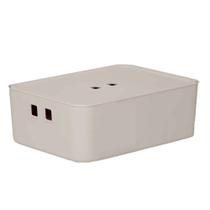 Caixa Organizadora 14 Litros Média Com Tampa