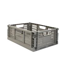 caixa organizadora 14L dobrável de plástico multiuso - Oikos