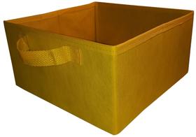 Caixa organizadora 28x15x28 - Organibox - Amarelo - organicanto