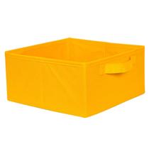 Caixa organizadora 28x15x28 - Organibox - Amarelo