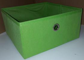 Caixa organizadora 28x15x28 - Organibox - Verde Limão - organicanto