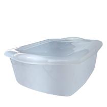 CAIXA ORGANIZADORA 30,5x15x40,2CM COM TAMPA 11,7L 0472