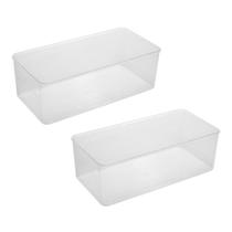 Caixa Organizadora 30cm Organizador Multiuso Transparente Geladeira Arrumada Porta Frutas Vegetais Caixa Organizadora 30cm Organizador Multiuso Transparente Geladeira Arrumada Porta Frutas Vegetais