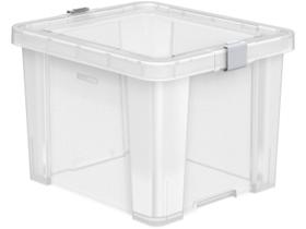 Caixa Organizadora 30L Transparente Basic