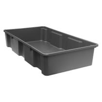 Caixa Organizadora 32 Litros Multiuso Longa Retangular Cinza