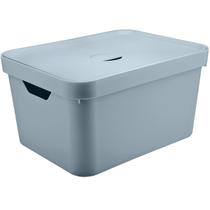 Caixa Organizadora 32L Organizador De Brinquedos Tampa Cube