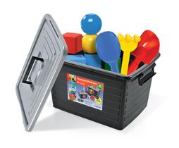 Caixa Organizadora 35 Litros PRETA 25166 Arqplast