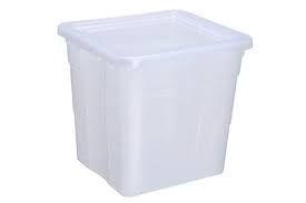 CAIXA ORGANIZADORA 42L BIOPRATIKA 41,3x37,3x39,3CM COM TAMPA 0570