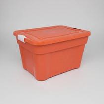 Caixa Organizadora 55L com Tampa e Travas Agraplast Multiuso Ideal para Organização Agraplast 927