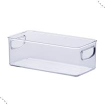 Caixa organizadora acrilico diamond 23x 11 x 8 cm - cristal transparente multiuso p/ casa escritorio maquiagem com alça Caixa organizadora acrilico diamond 23x 11 x 8 cm - cristal transparente multiuso p/ casa escritorio maquiagem com alça