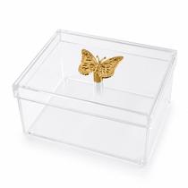 Caixa Organizadora Acrílico Hara Premium Luxo 4mm 21x16x13cm Caixa Organizadora Acrílico Hara Premium Luxo 4mm 21x16x13cm
