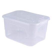 Caixa Organizadora Alta 15 Litros c/ Trava Ideal Para Armazenar e Conservar Objetos e Alimentos Caixa Organizadora Alta 15 Litros c/ Trava Ideal Para Armazenar e Conservar Objetos e Alimentos