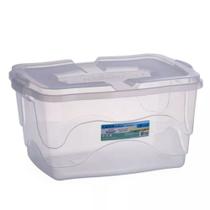 Caixa Organizadora Armazenamento Container Transparente 20l