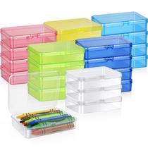 Caixa Organizadora BeapTcely 24 Unidades Plástico Transparente 11x9x3 cm Caixa Organizadora BeapTcely 24 Unidades Plástico Transparente 11x9x3 cm