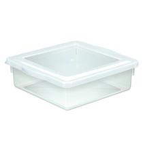 Caixa Organizadora Bioprátika 4,5 Litros com Tampa Pleion