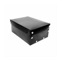 Caixa Organizadora Black Para Sapatos 270 X 370 X 150 Mm Caixa Organizadora Black Para Sapatos 270 X 370 X 150 Mm