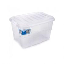 Caixa organizadora box alta cristal 19,8L 2890 - Plasútil Caixa organizadora box alta cristal 19,8L 2890 - Plasútil